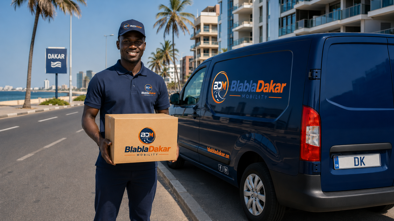 Service professionnel de livraison de colis au Sénégal